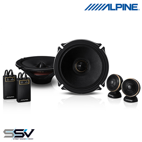 Alpine X-170S X-Premium Sound 6.5″ Component Speakers