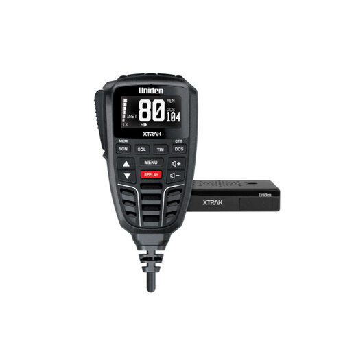 UNIDEN XTRAK 80 | XTRAK 80 Smart UHF Radio with Large OLED Display