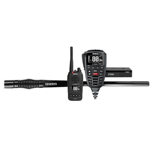 XTRAK 80 Pro Ultimate Pack In-Vehicle Radio with Handheld Radio and ATX970S Heavy Duty Antenna Pack